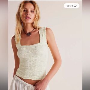 Free People Love Letter Cami IN BLUE